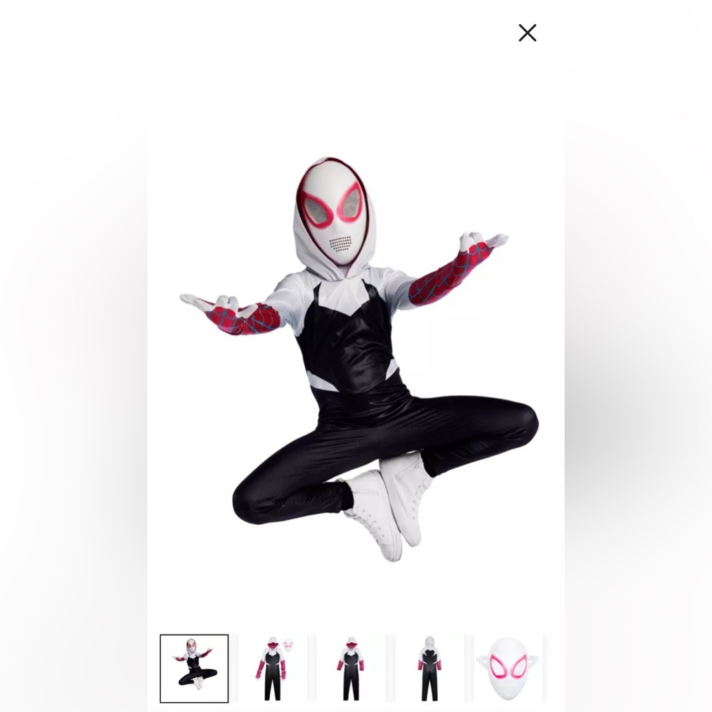 Spider-Gwen kids costume
